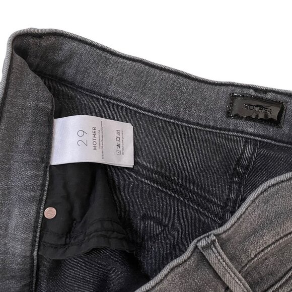 MOTHER the Rascal Sliced Up Heel Jeans - Picture 3 of 5